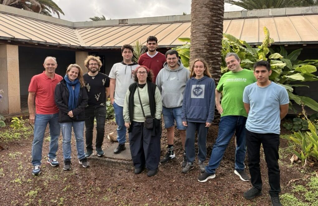 Alexis Q., Paula L., Iru N., Mohamed E., María C., Pablo M., Pablo S., Elena A., José Carlos R., Anthony A. (de izquierda a derecha)