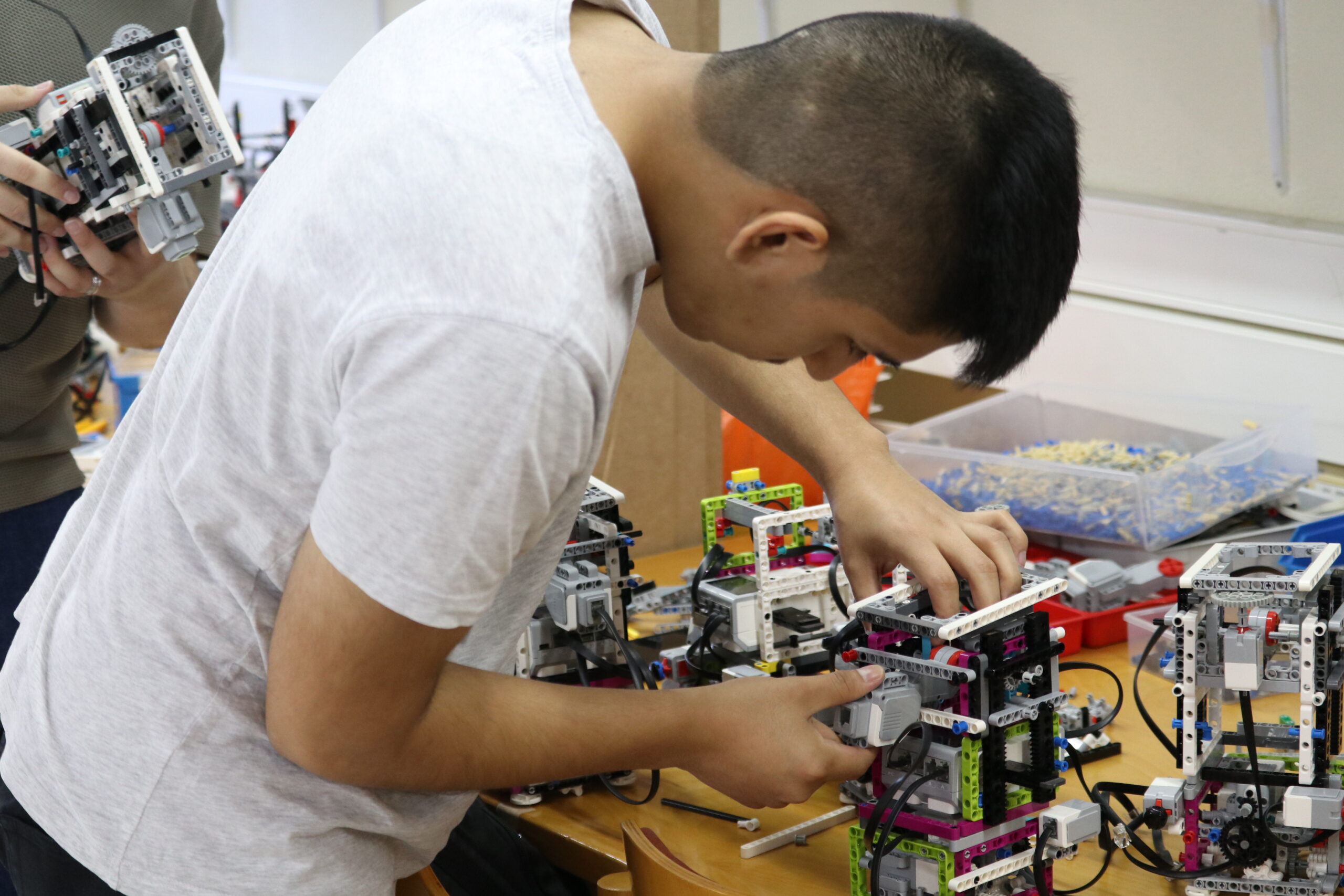 montando robot EV3